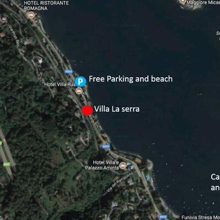 Villa La Serra Бавено Екстериор снимка